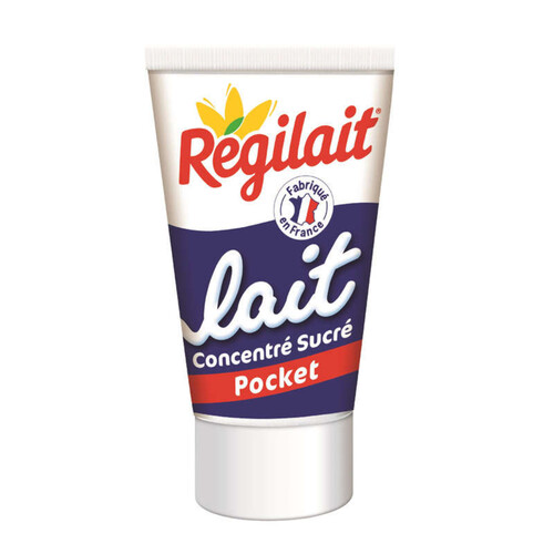 Régilait, Lait Concentré Sucré Entier Tube 60G