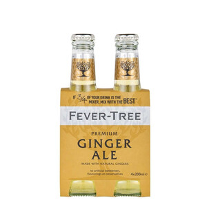 Fever Tree Ginger Ale Le Pack De 4X20Cl
