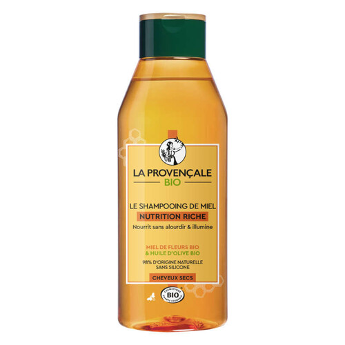 La Provençale Bio Shampooing Nutrition Riche Miel Cheveux 250ml