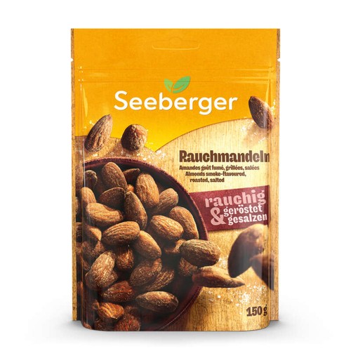 Seeberger Amandes Fumées, Grillées, Salées 150g