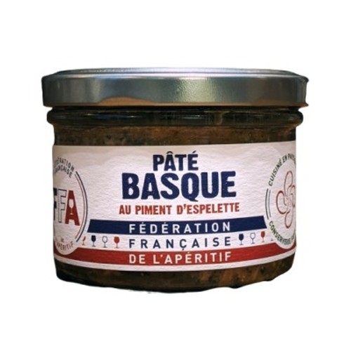 Fédération Française de l'apéritif Pâté Basque Au Piment D'Espelette 170g