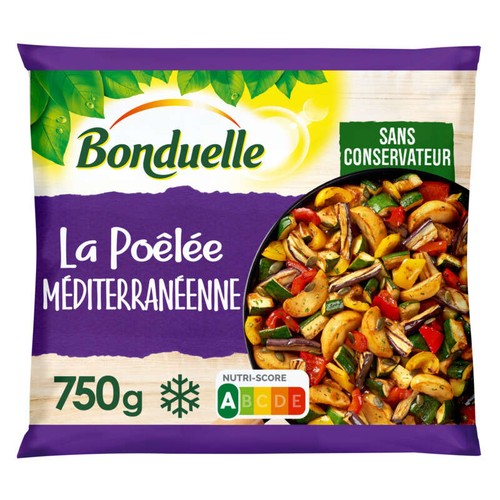 Bonduelle Poêlée Méditerranéenne 750g