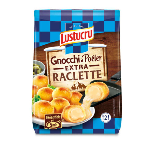Lustucru Selection Gnocchi a poeler extra raclette 280g lustucru selection