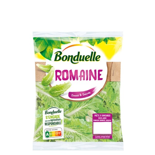 Bonduelle Salade laitue romaine 200g