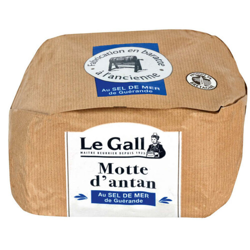 Le Gall Beurre De Baratte La Motte D'Antan Aux Cristaux De Sel 250G
