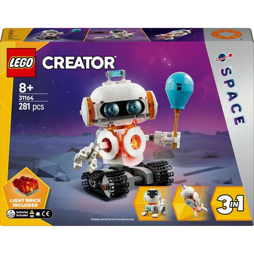 LEGO Creator 3-en-1 Robot de l’Espace 8+
