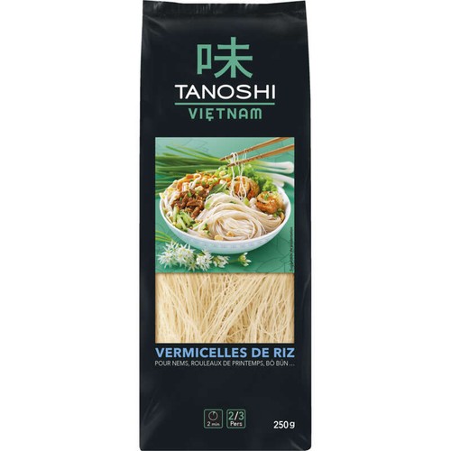 Tanoshi Vermicelles de riz 250g