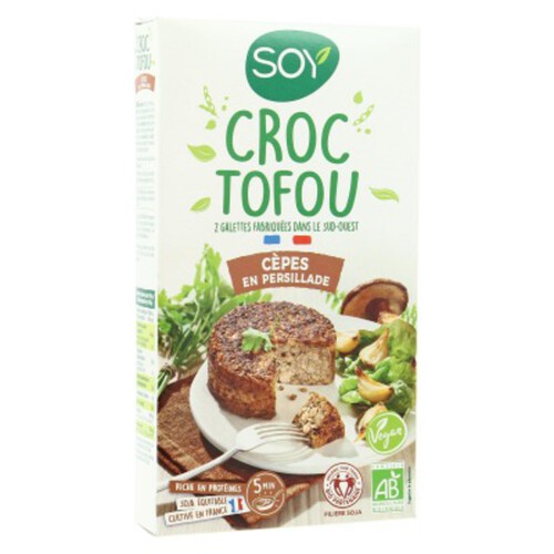 [Par Naturalia] Soy Croc Tofu Cèpes en Persillade Bio 200g
