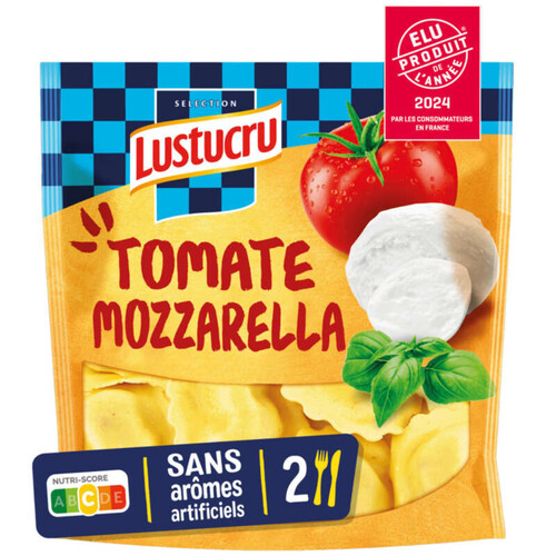 Lustucru girasoli tomate basilic mozzarella 250g