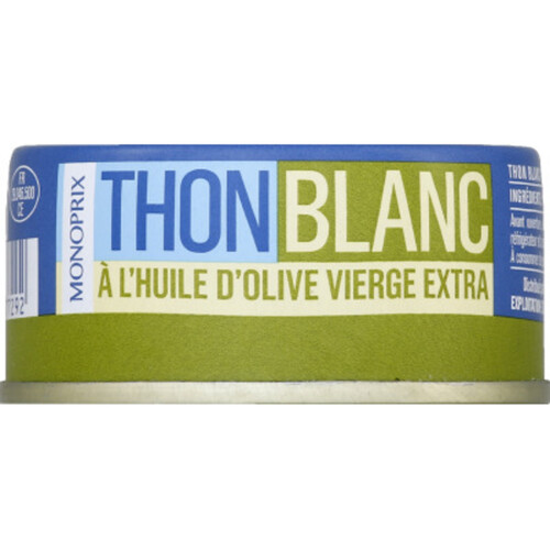 Monoprix Thon Blanc à L'huile d'Olive Vierge Extra 52g
