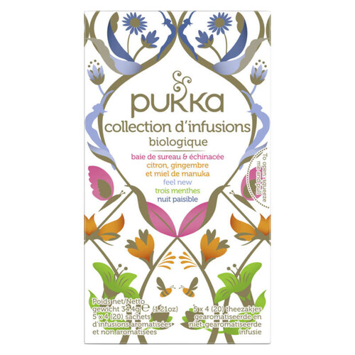 [Par Naturalia] Pukka Infusions Herbal Collection Bio 20 sachets 34g