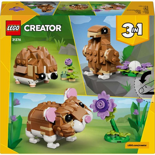 Lego®creator 31376  l’adorable hamster et la fleur