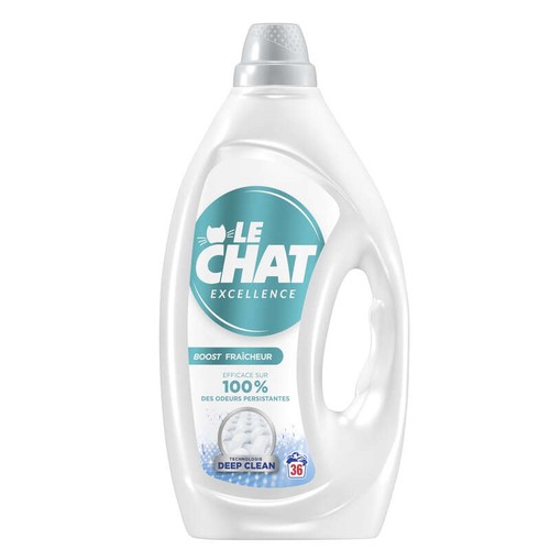 Le Chat Lessive Liquide Excellence Boost Fraîcheur x36 Lavages