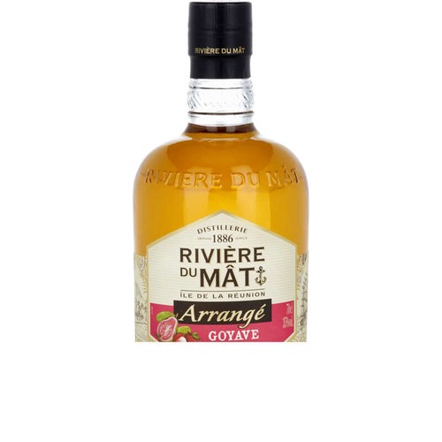 Rivière du Mât Rhum Arrangé Goyave Litchi 35° 70cl