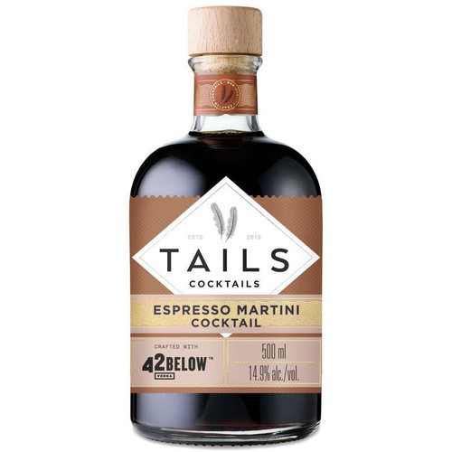 Tails espresso martini cocktail 14,9° - 50cl