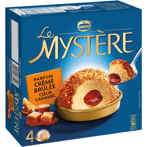 Extreme Nestle Glace Mystère Crème Brulée 308g