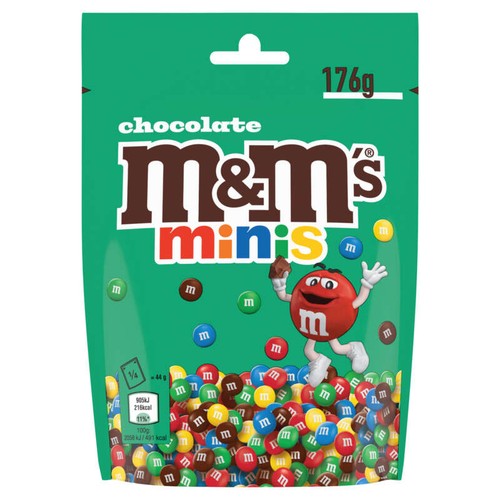 M&M's Minis Bonbons Au Chocolat 176g