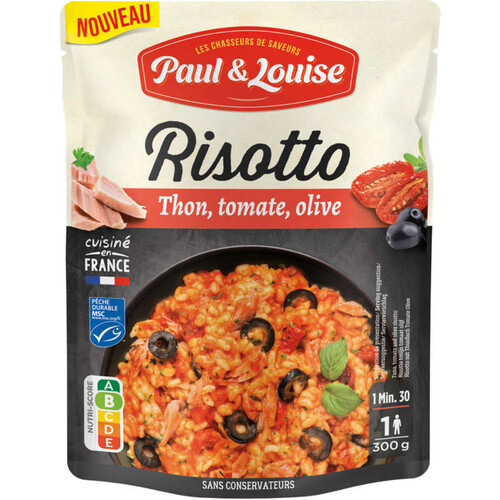 Paul & Louise Risotto Thon Tomate Olive 300g