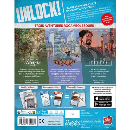 Asmodee Unlock! Risky Adventures