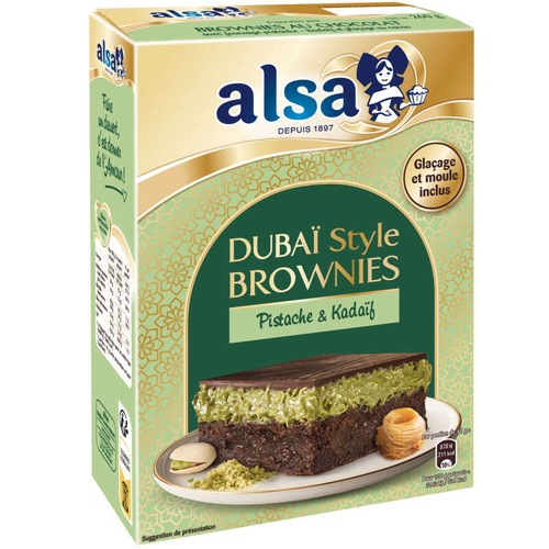 Alsa Préparation pour Dubaï Style Brownies 260g