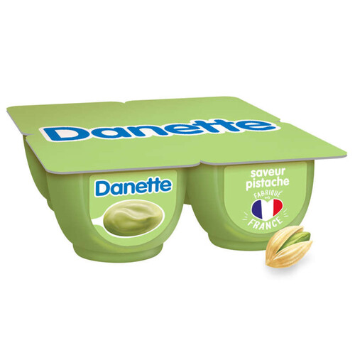 Danette Crème Dessert Pistache 4x125g