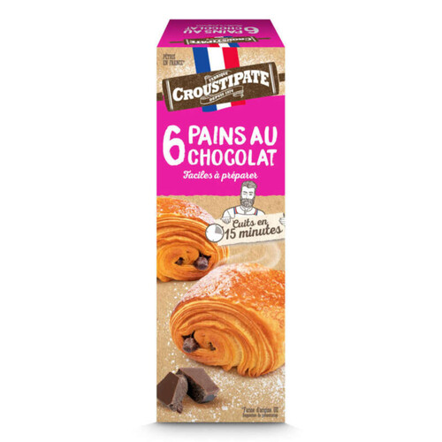 Croustipate Pains au Chocolat x6 - 275g