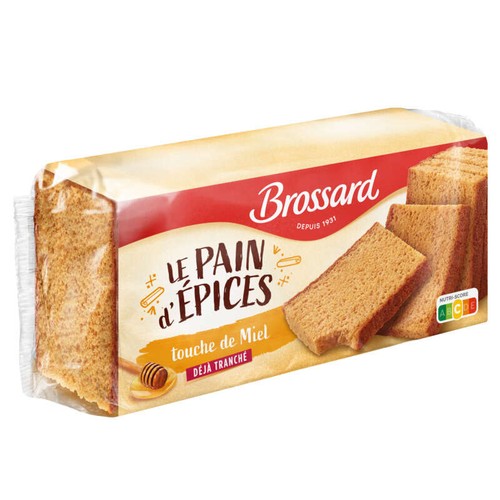 Brossard Pain d'Épices Au Miel 350g