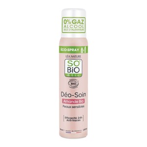 SO'BiO Étic Déodorant Soin Spray à l'Amande Bio 10cl
