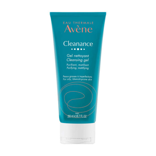 [Para] Eau Thermale Avène - Cleanance - Gel nettoyant purifiant matifiant - peaux mixte, grasse à imperfections ou à tendance acneique 200ml