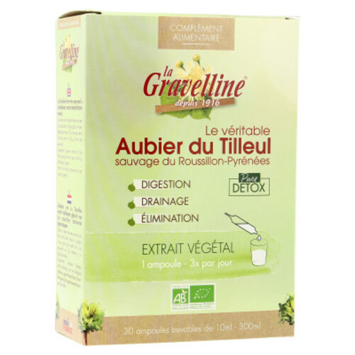 [Par Naturalia] La Gravelline Extrait Végétal à l'Aubier du Tilleul Bio x30