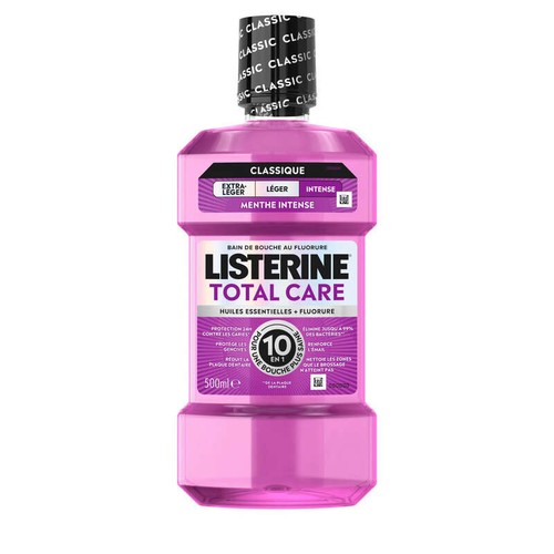 Listerine Bain de Bouche Quotidien Total Care 500ml