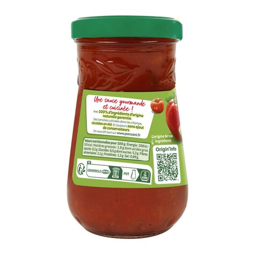 Panzani Sauce Tomate Basilic 210g