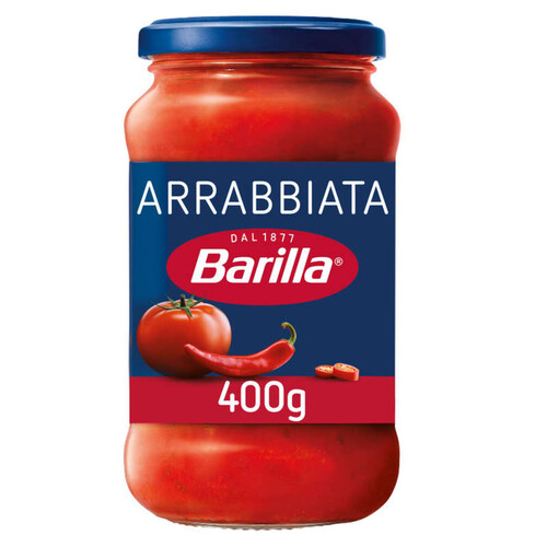 Barilla sauce tomates arrabbiata 400g