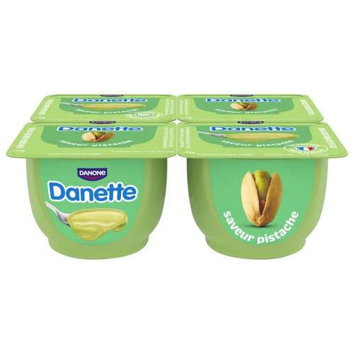 Danette Crème Dessert Pistache 4x125g