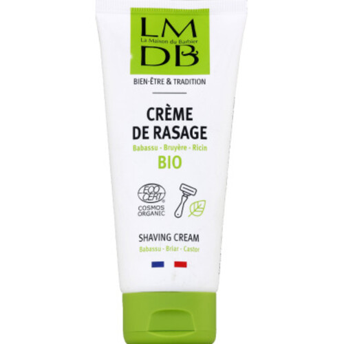 La Maison Du Barbier Crème De Rasage Bio 100Ml