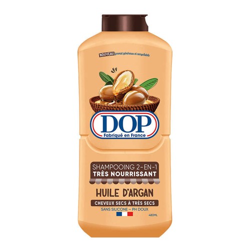 DOP Shampooing 2en1 Très Nourissant Huile Argan 480ml