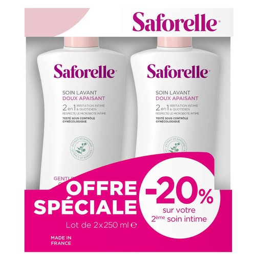 [Para] Saforelle Soin Lavant Doux 2x250ml