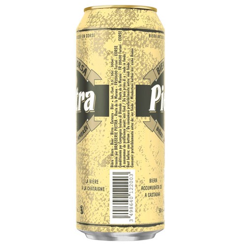 Pietra Bière Ambrée 6% vol 1x50cl