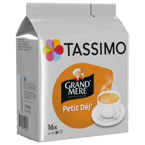 Tassimo Café Grand'Mère Petit Déj x16 dosettes 133g