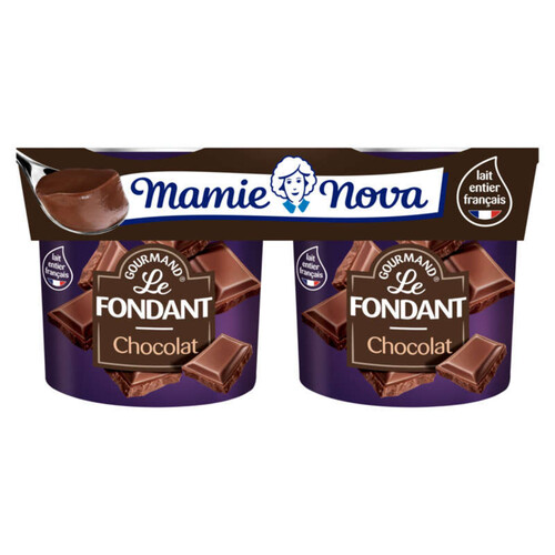 Mamie Nova Crème Dessert Au Chocolat 2x150g