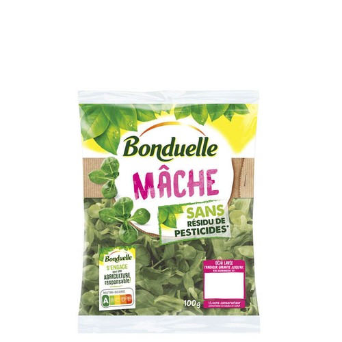 Bonduelle Mâche sans résidus pasticide 100g