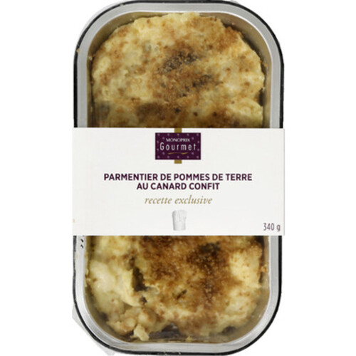 Monoprix Gourmet Parmentier De Pommes De Terre Au Canard Confit 340g