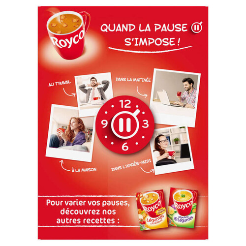 Royco Soupe Gratinée oignons & croûtons 4x15,6g