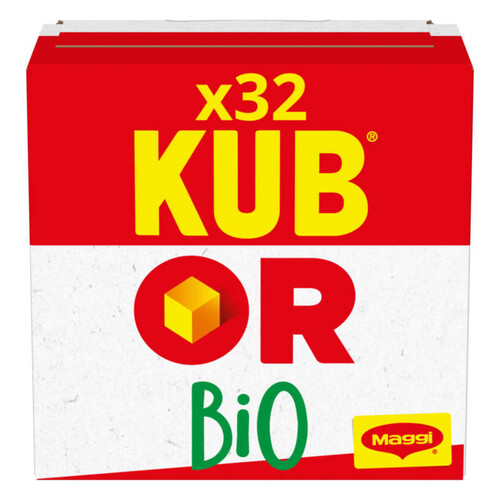 Maggi Bouillon Kubor Or Bio 100% Végétal 128g