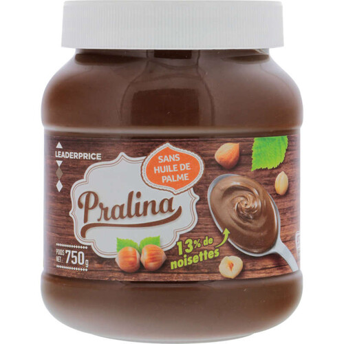 Leader Price Pâte à Tartitiner sans Huile de Palm 750g