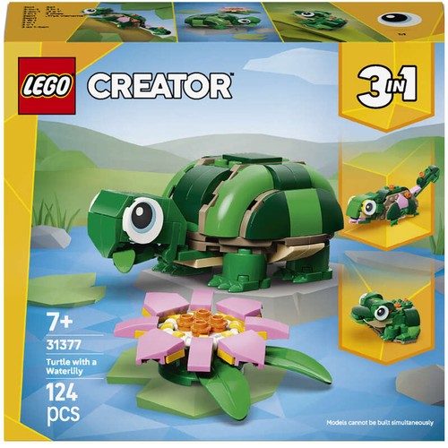 Lego Creator 31377  La Tortue & la fleur de Nenuphar