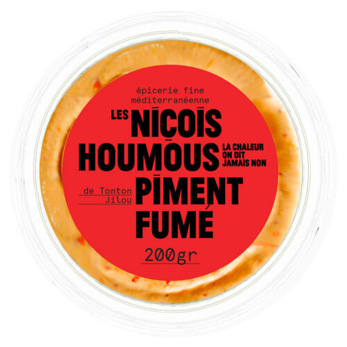 Les Niçois Houmous au piment fumé 200g