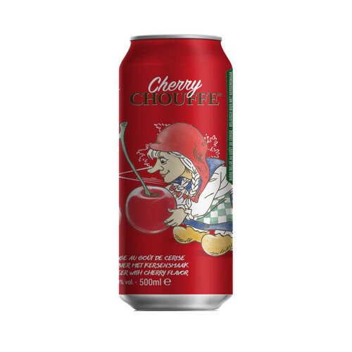 Cherry Chouffe Cannette 50cl 