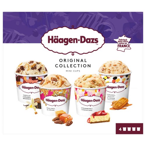 Häagen-Dazs Glace Minipots Original Collection