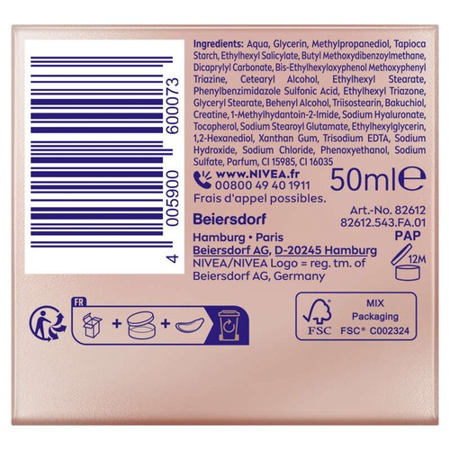 Nivea Soin de jour FPS 30 - Hyaluron Cellular Filler 50ml